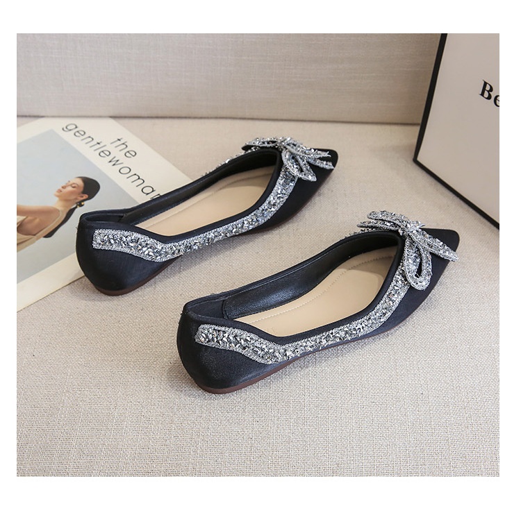 Title 6, Spring And Autumn New Evening Style Flat Gentle...