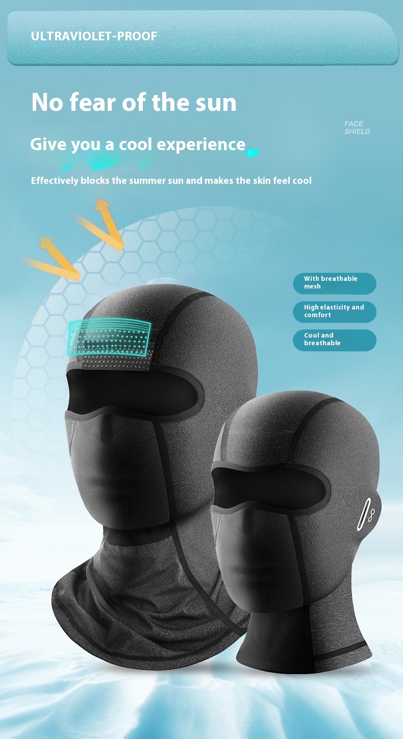 Title 12, New Riding Sunscreen Ice Silk Full Face Without...