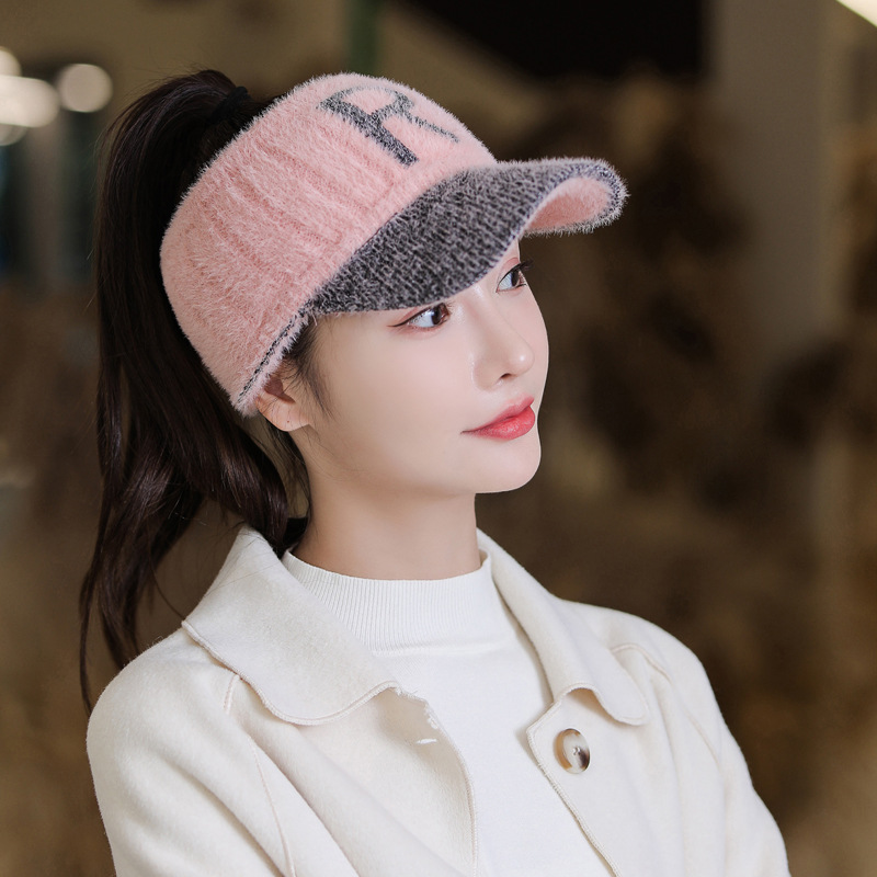 Title 4, Autumn And Winter New Hat Female Fashion Alphab...