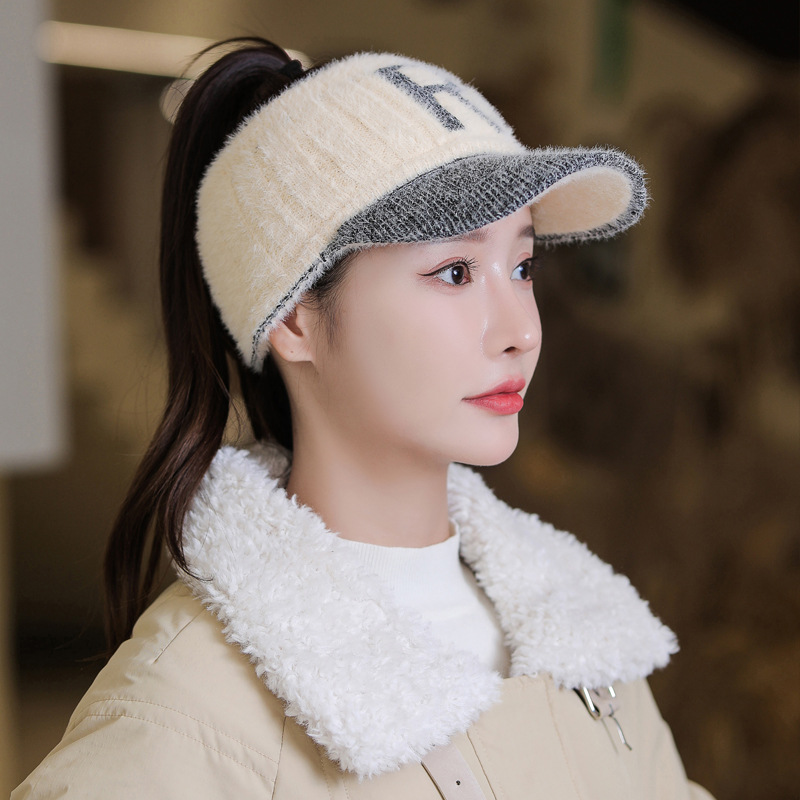 Title 3, Autumn And Winter New Hat Female Fashion Alphab...