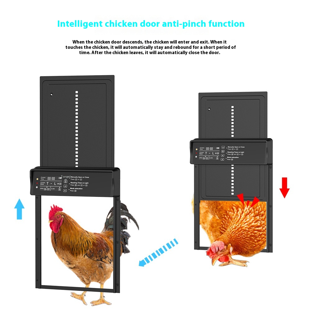 Title 6, Remote Control Timing Alarm Solar Chicken House...