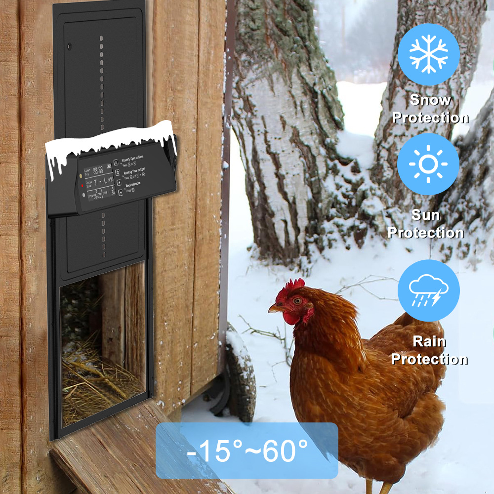 Title 1, Remote Control Timing Alarm Solar Chicken House...