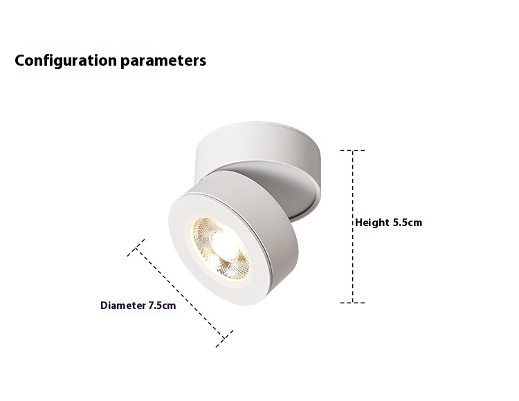 Title 7, Adjustable Angle Surface Mounted Spotlight Led ...