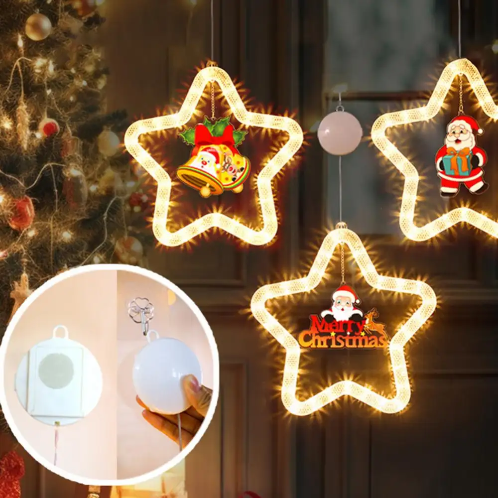 Christmas Pendant Decoration Atmosphere Led Lights Led Star Light