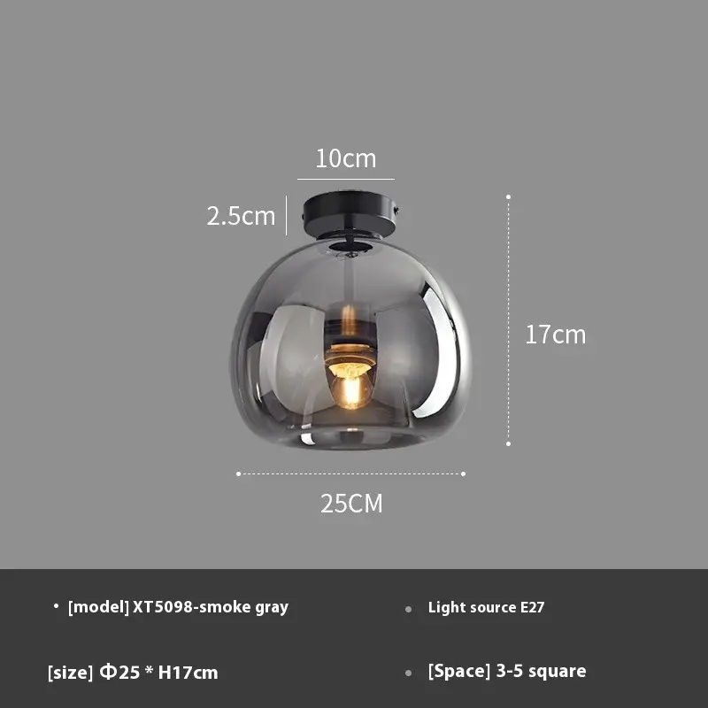 Living Room Simple Modern Creative Aisle Bedroom Art Ceiling Lamp