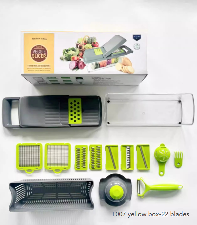 00722 gray vegetable cutter