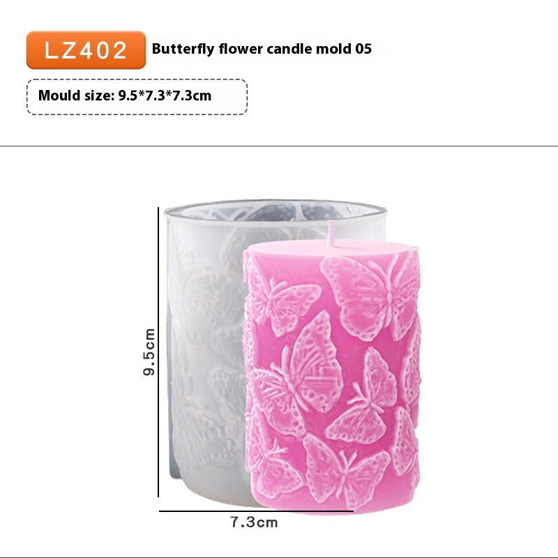 LZ402 Butterfly Flower Column