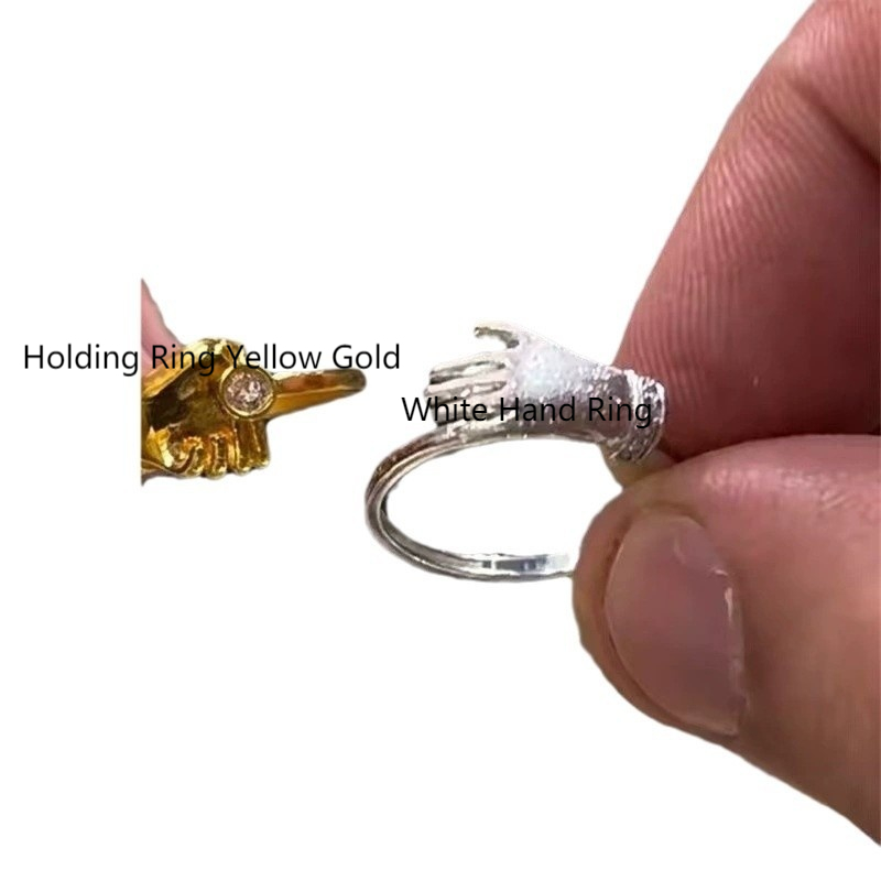 Holding Ring Yellow Gold