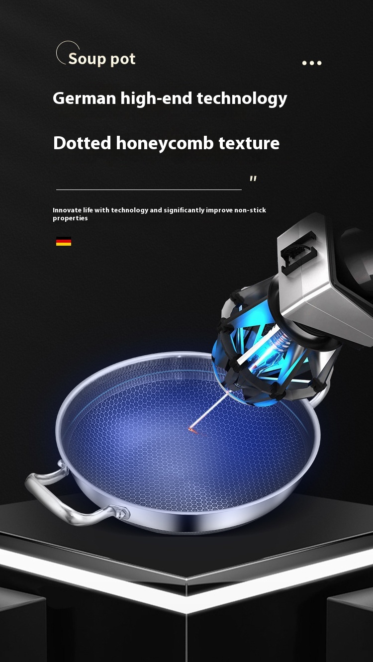 Title 12, Double-sided Honeycomb Screen Braising Frying P...