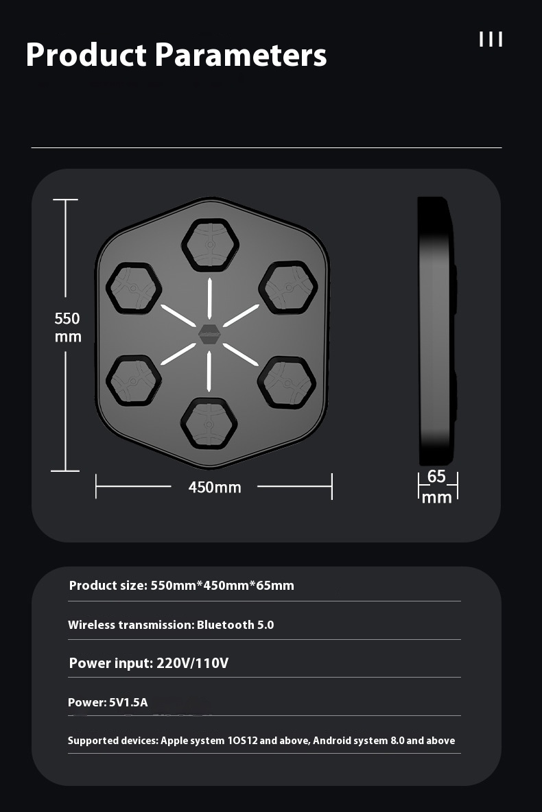 Title 11, Smart Music Focus Mitts And Boxing Device