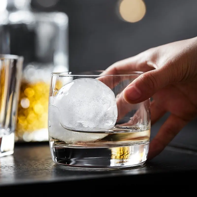 Crystal Glass Whisky Tumbler for Spirits and Cocktails