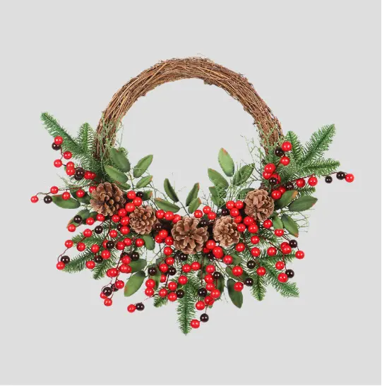 Christmas Decorations Garland Window Layout Door Hanging