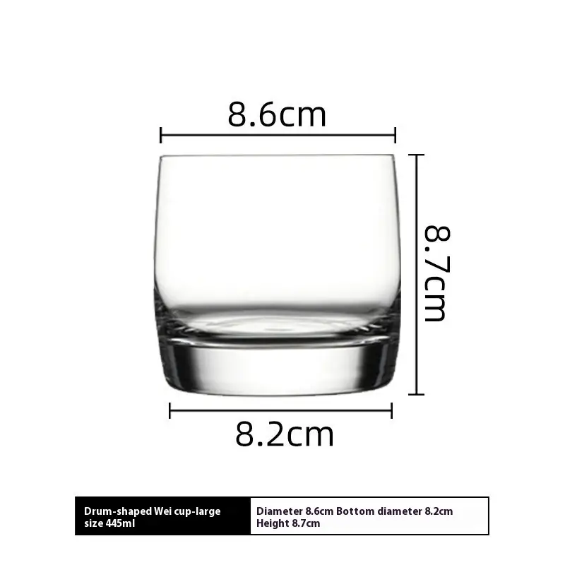 Turkey Lead-free Crystal Glass Whisky Tumbler Household Wine Glass Wine Glass