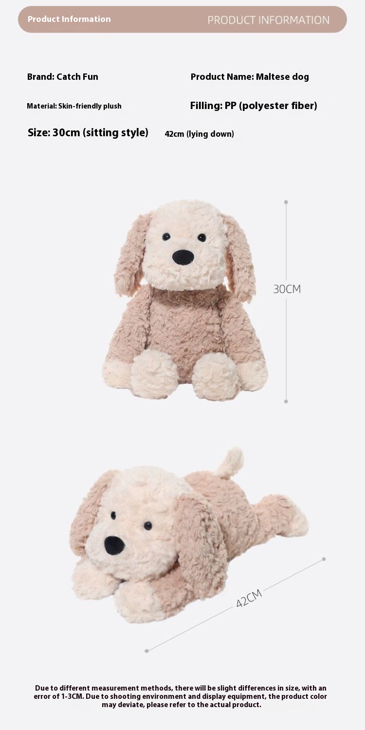 3f32f709 8bf5 4f23 81b0 cc746931d8e2 trans - Catch Maltese Dog Plush Toy Cute