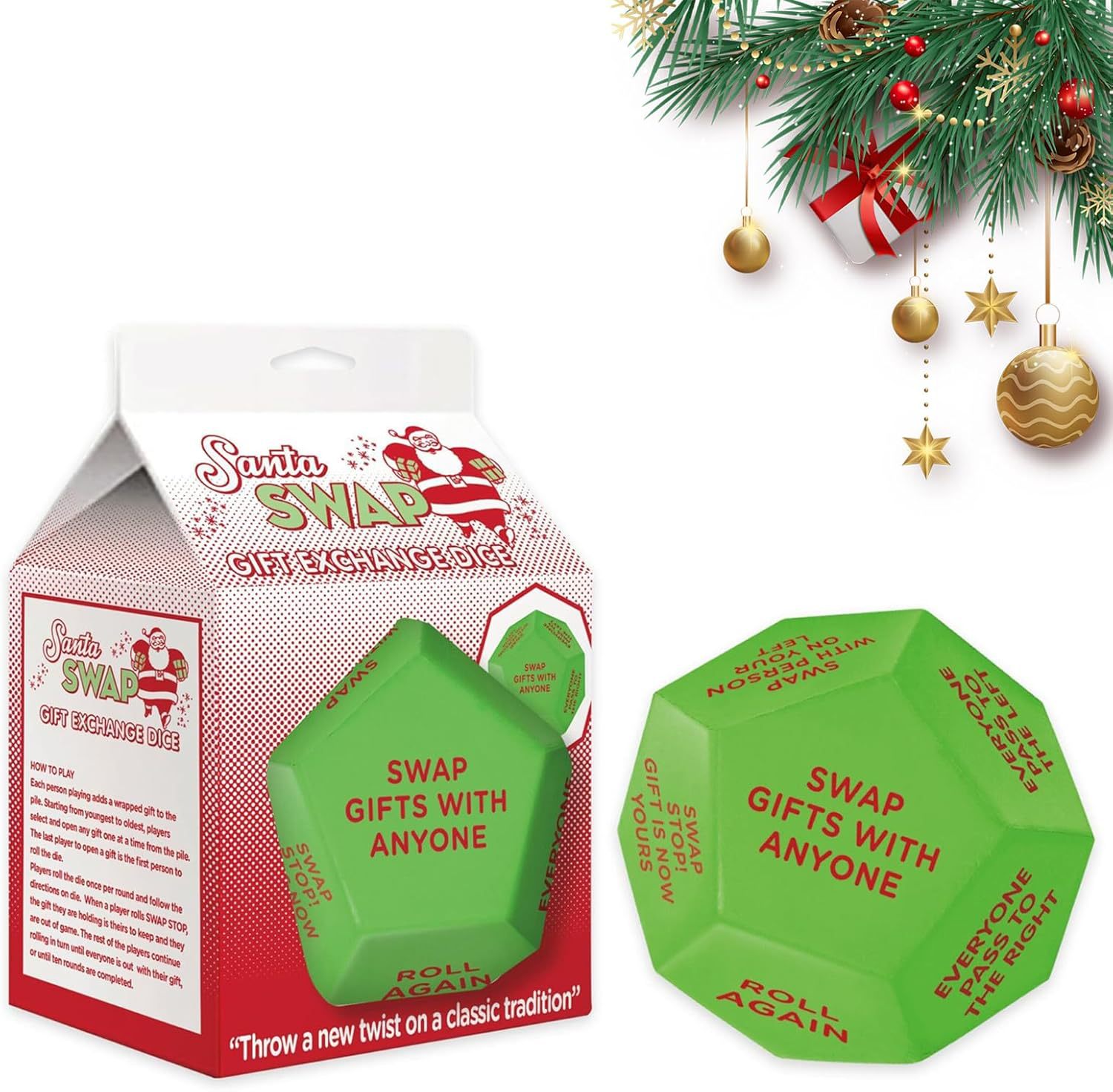 Title 8, Santa Claus Exchange Gift Dice