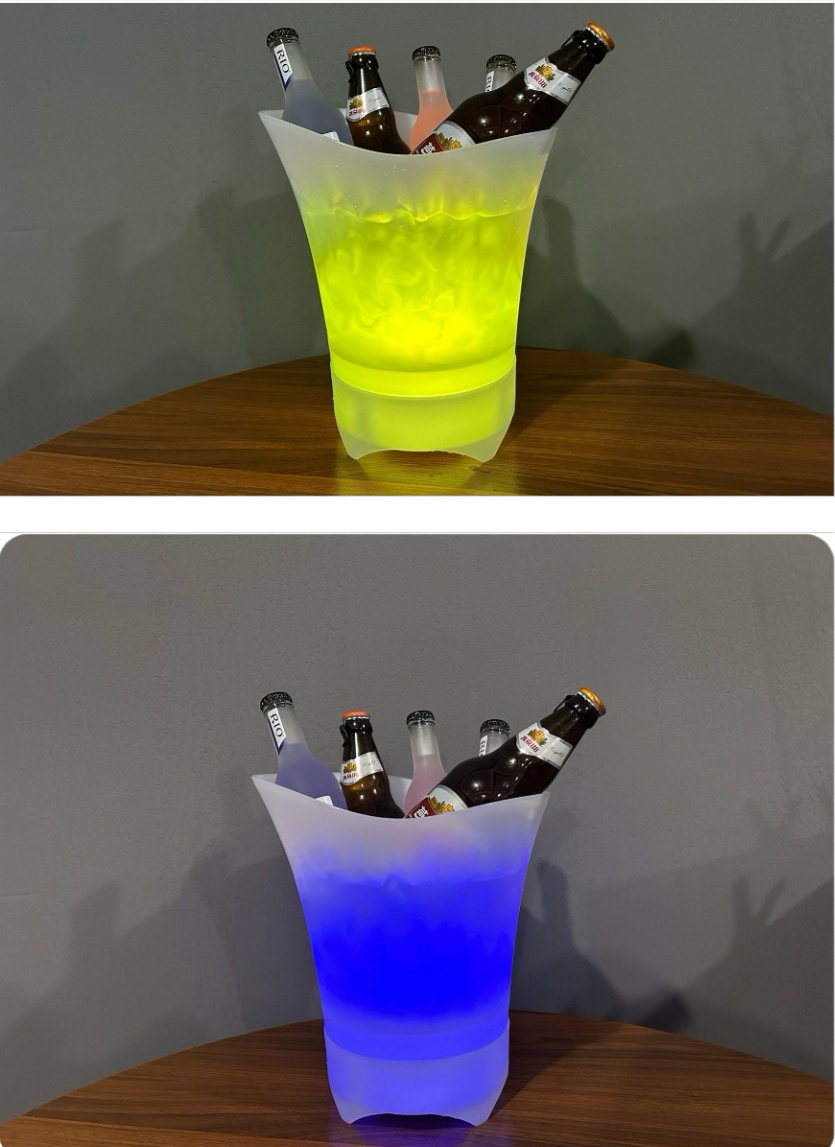 Title 3, Bluetooth Luminous Ice Bucket LED Light Portabl...