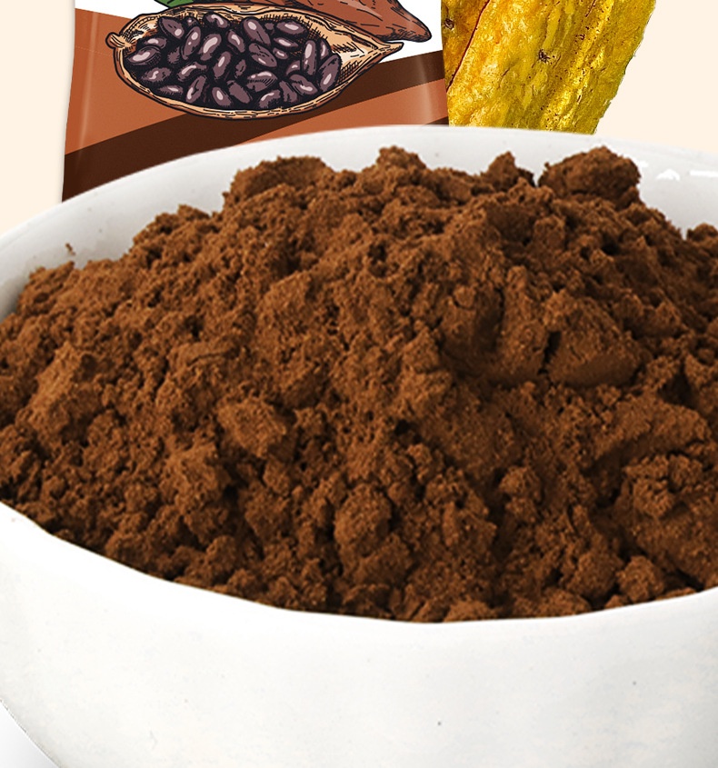 Title 8, Natural Cocoa Powder Food Grade Soda Baking Mil...