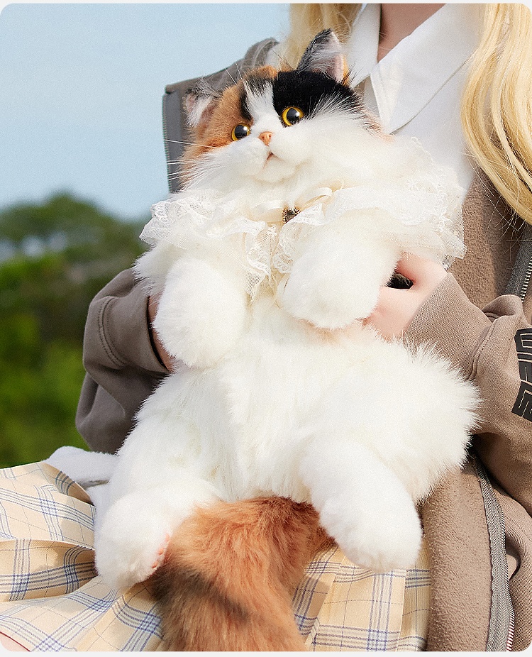 Title 1, Drei-Blumen-Katzen-Plüschtier-Simulationsrucksack