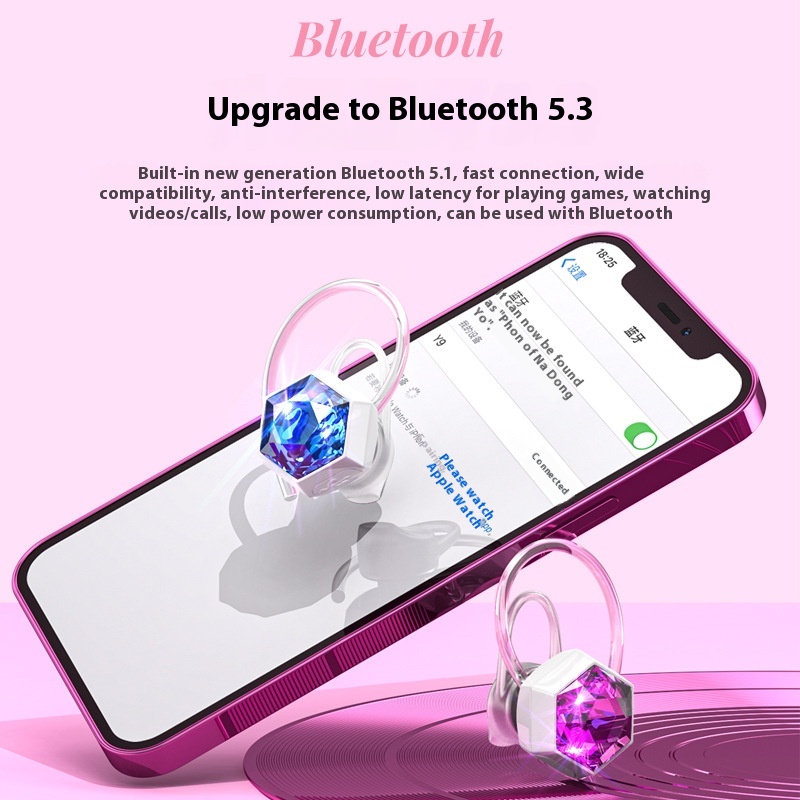 Title 6, Sadece Kadınlara Özel Bluetooth Kulaklık Kulağa...