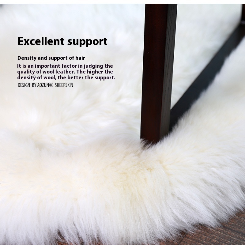 Title 4, Wool-like Carpet Sofa Cushion Window Sheepskin