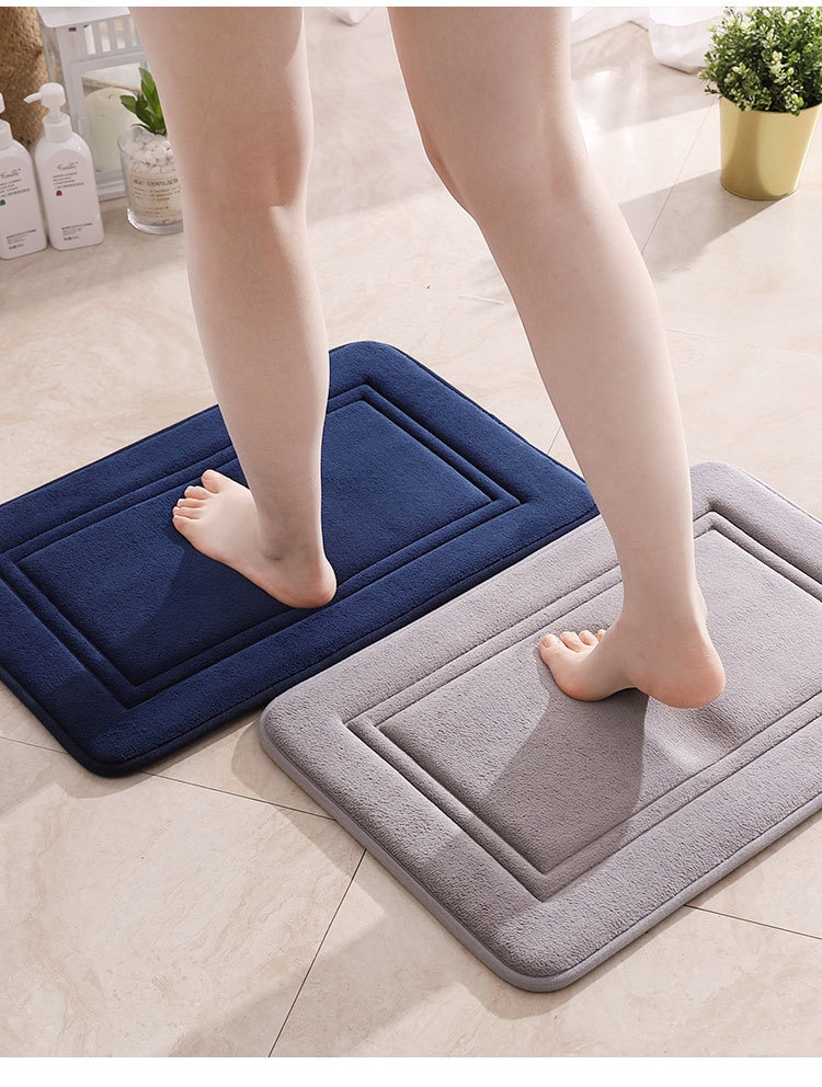 Title 5, Simple Bathroom Non-slip Kitchen Entrance Mat f...