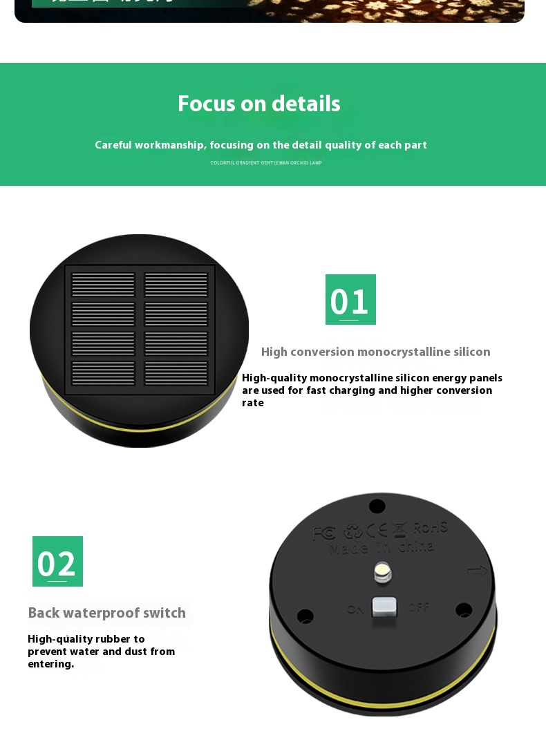 Title 8, Iron Portable Hollow Lawn Solar Lantern Project...