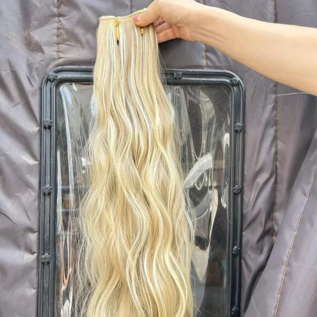 Wig Four piece Set Hairpiece Clip Curly Hair Four piece Set Curly Hair Wig Set 24H613 - Shop at LoveMi
