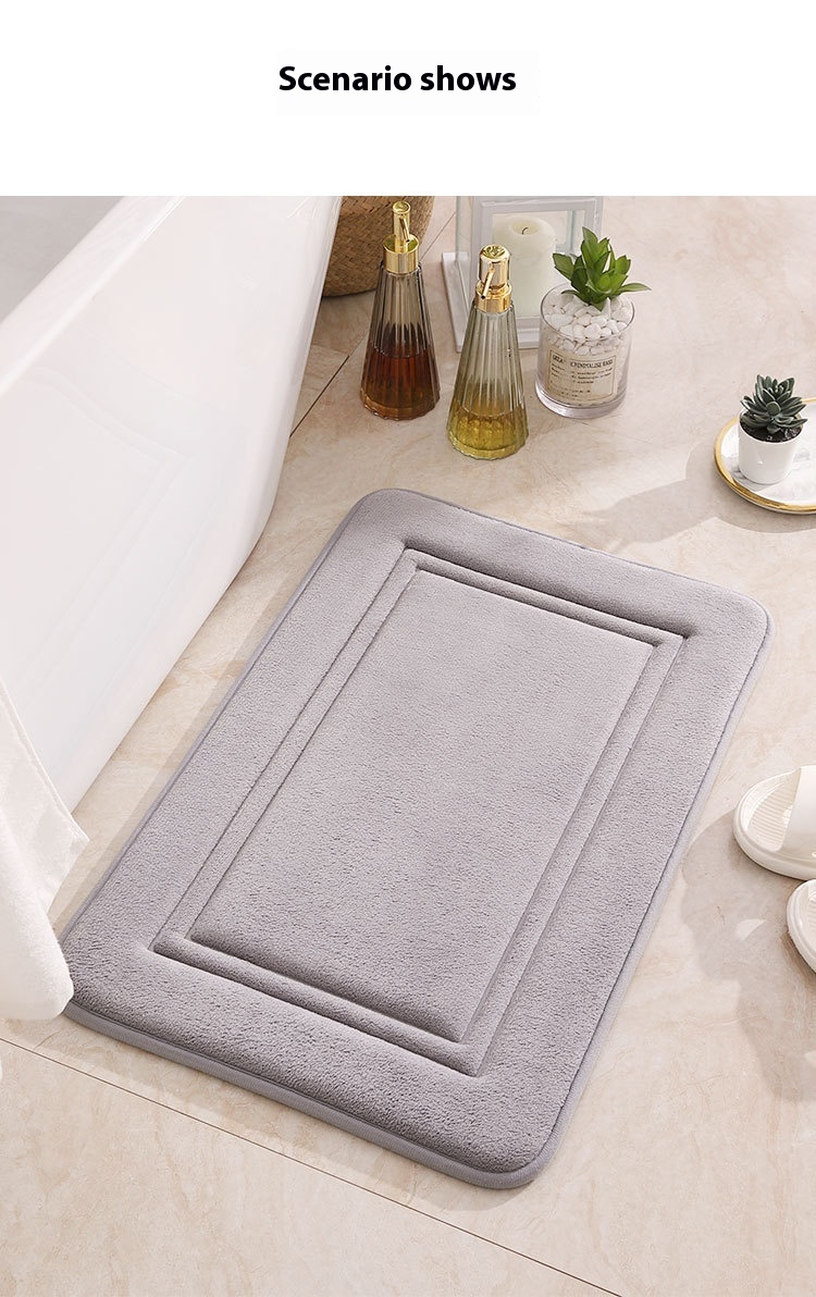 Title 6, Simple Bathroom Non-slip Kitchen Entrance Mat f...