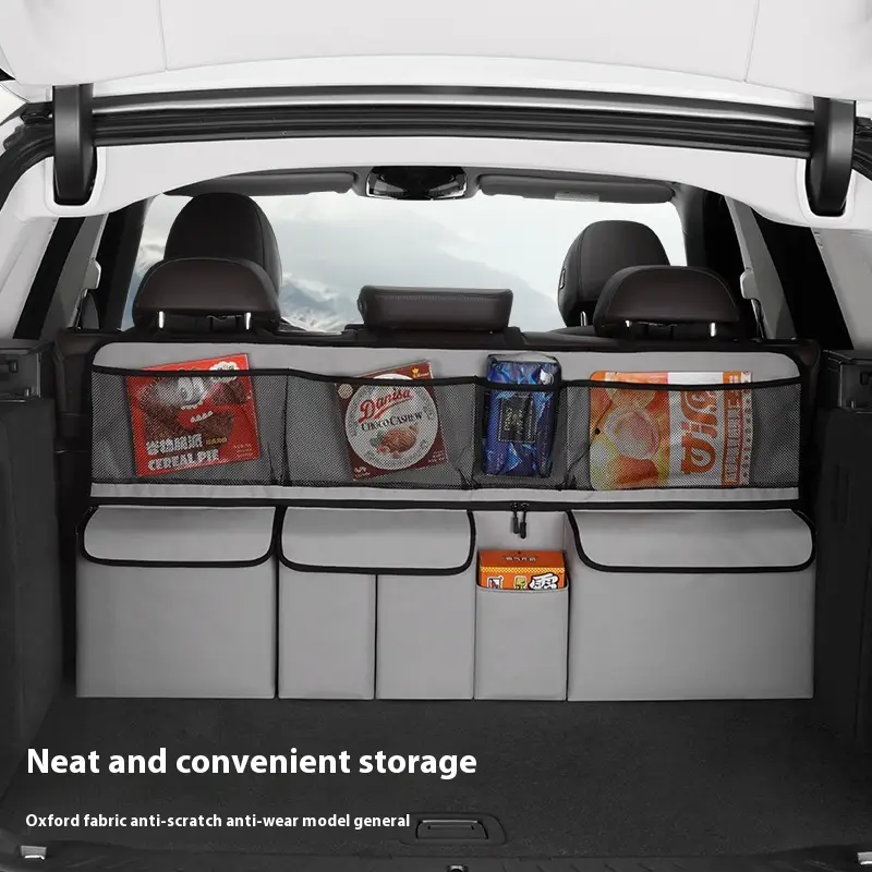Multifunctional Mesh Pocket Car Large Capacity Storage Box