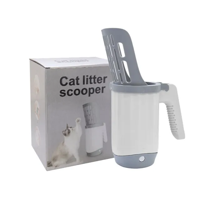 Cat Poop Pick up Artifact Cat Shovel Officer Cleaning Tool Gray - Shop at LoveMi
