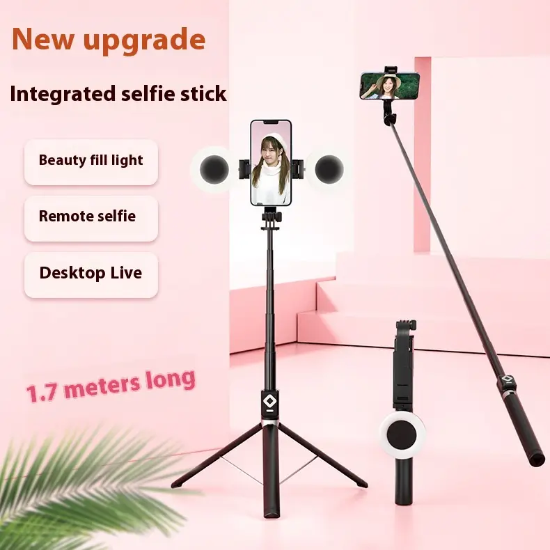 T11 Aluminum Alloy Rod Mobile Phone Selfie Multi-function