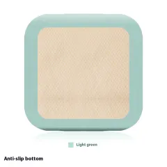 Memory Cotton Chair Cushion Is Super Soft - Light Green Ground Anti Slip - View 1