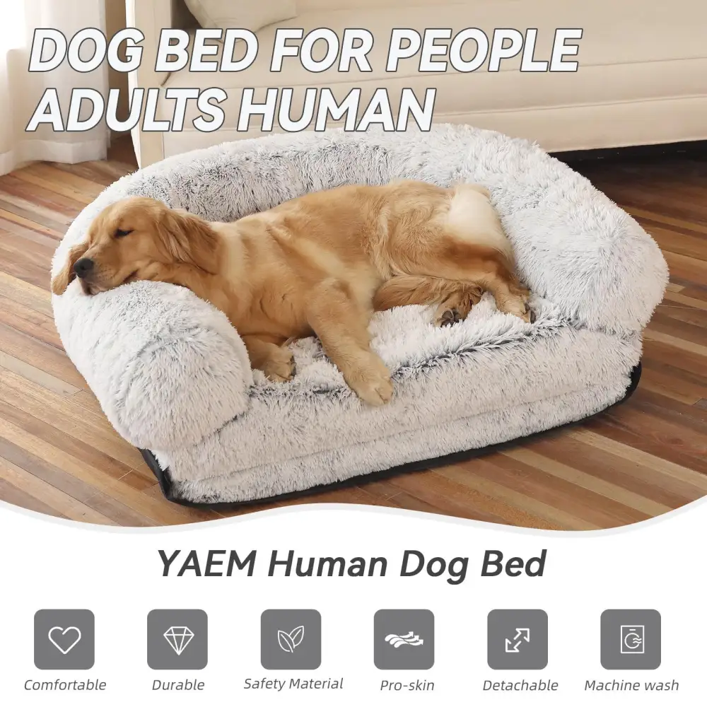 Human Pet Sofa Removable and Washable Detachable Doghouse Cathouse