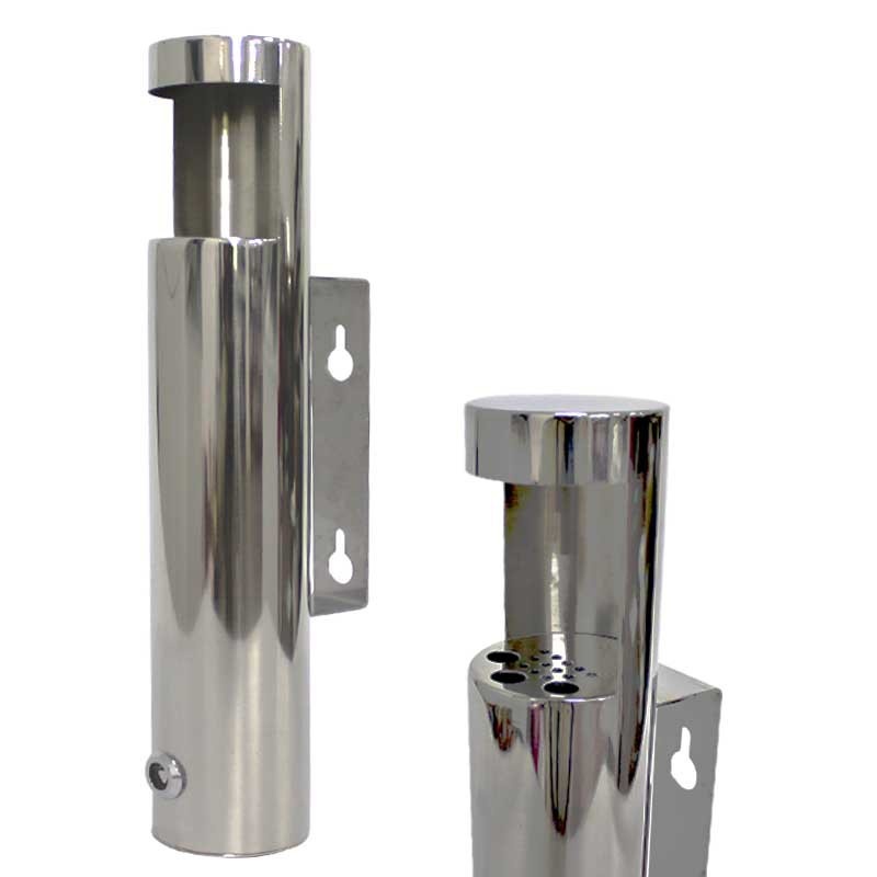 Title 9, 304 Stainless Steel Wall-mounted Ashtray Cigare...