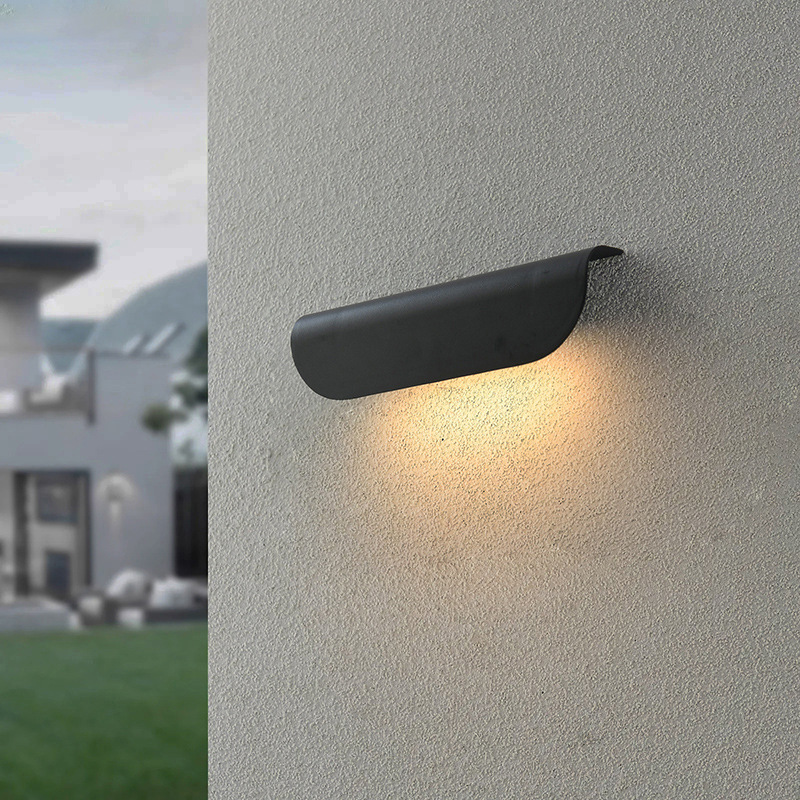 Title 5, Outdoor Led Strip Wall Lamp Waterproof Villa Co...