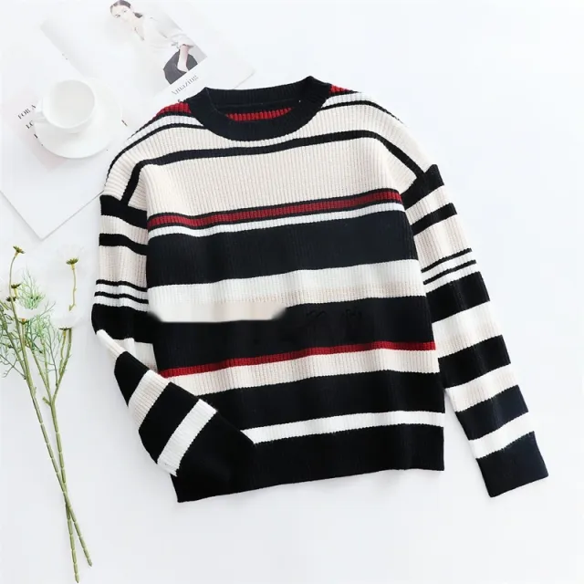 European And American Fashion Pullover Plus Size Sweater Women Black - Shop at LoveMi