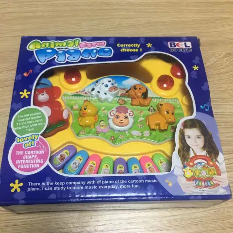 Educational Toys Farm Animal Keyboard Musical Instrument Child Baby