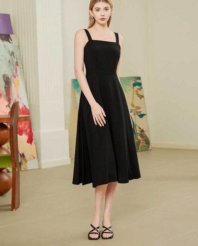 Title 6, French High Sense Temperament Camisole Dress