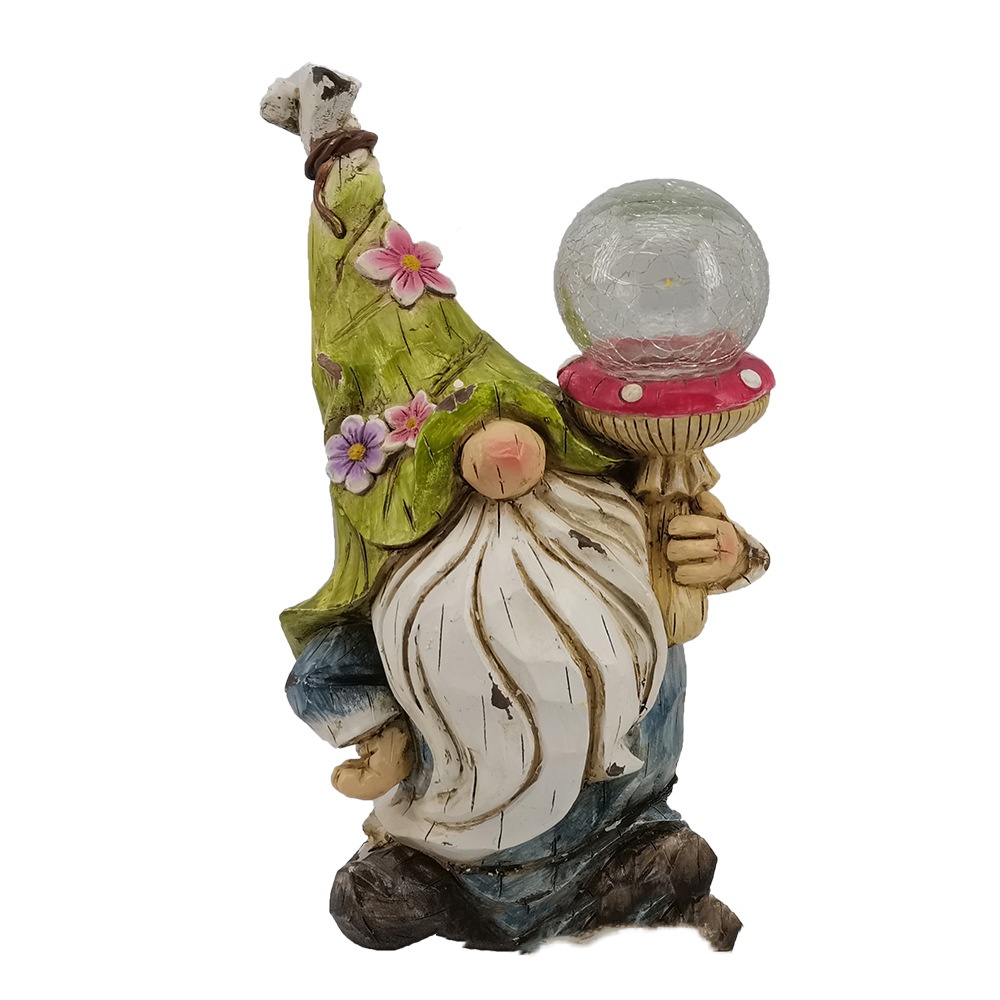 Title 2, Elf Dwarves Raise Lamp Resin Ornament