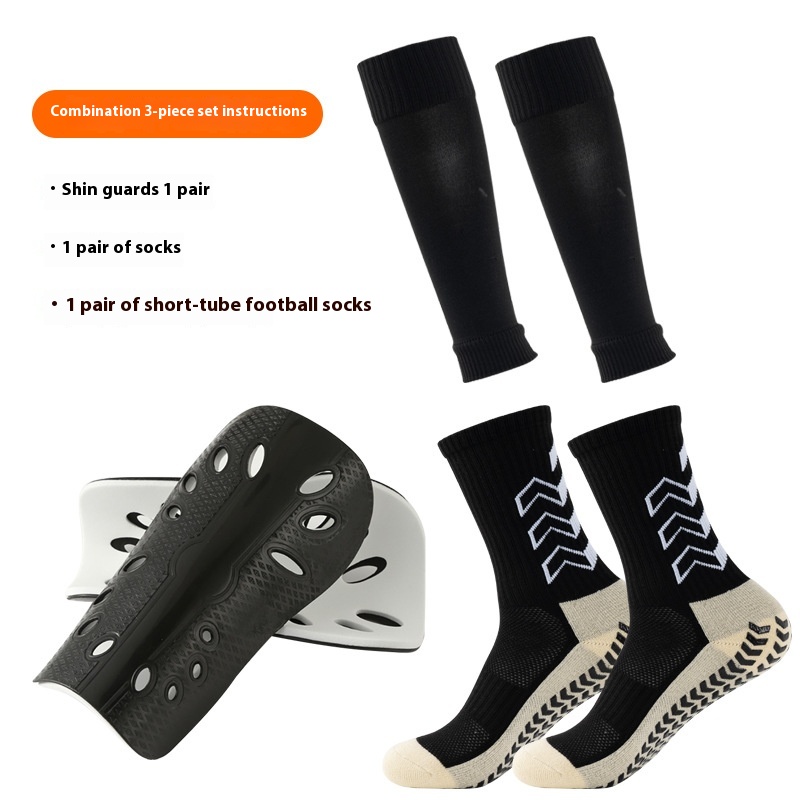 Title 2, Thick Below The Knees Long Soccer Shin Guard Se...