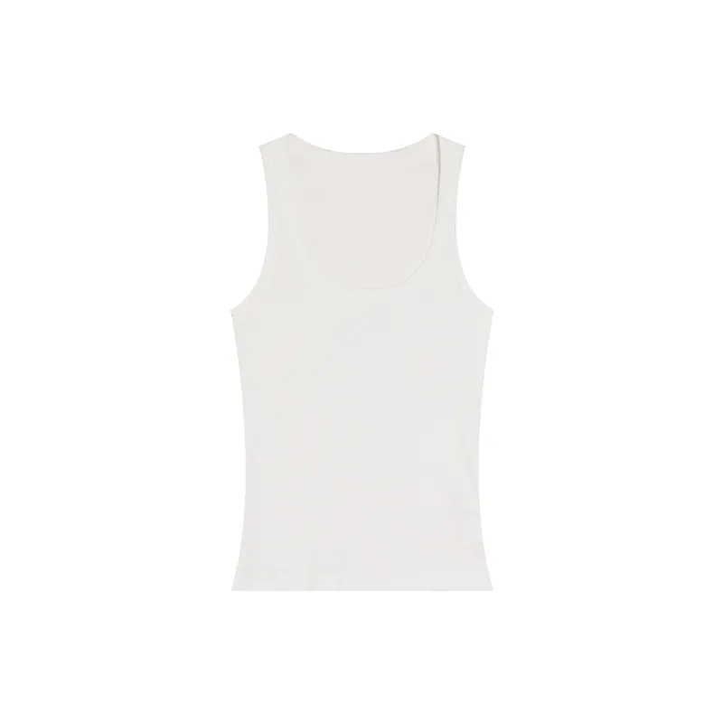 Gray Hooded Sweater Set Women's Skirt Two-piece Set - Vest White