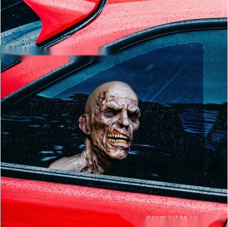 Title 1, Car Window Stickers 3D Stickers Zombie Vinyl St...