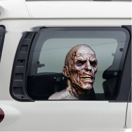 Title 3, Car Window Stickers 3D Stickers Zombie Vinyl St...