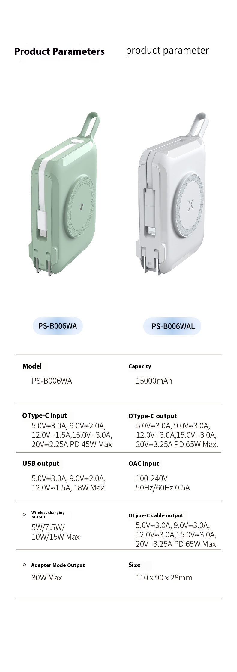 Title 6, Neue 65W Multifunktionale Magnetische Saug Reis...