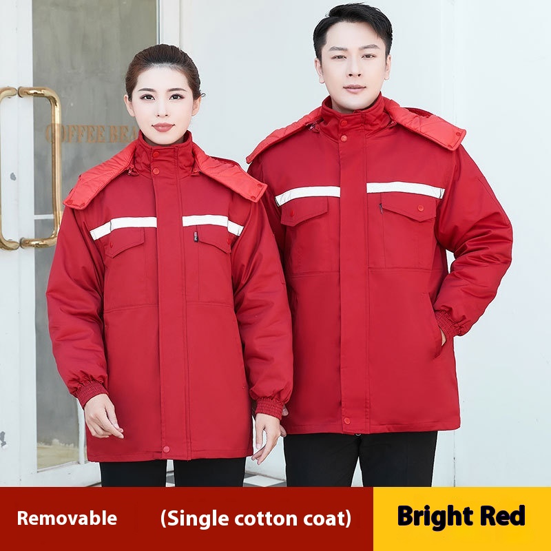 Red Cotton Jacket