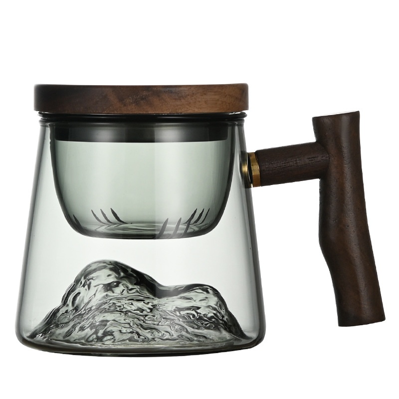 Three Japanese Style Personal Mountain Viewing Cups