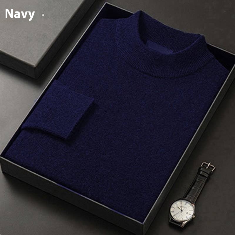 Half Turtleneck Navy Blue