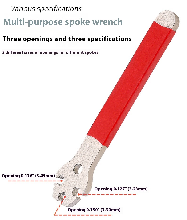 Title 9, Mountain Bike Spoke Key Correction Installation...