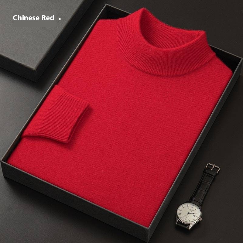 Half Turtleneck Chinese Red