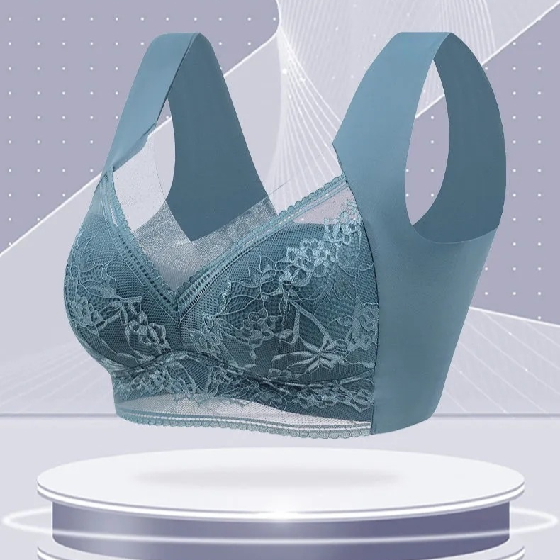 Title 3, Lace Wireless Fixed Cup Push Up Bra